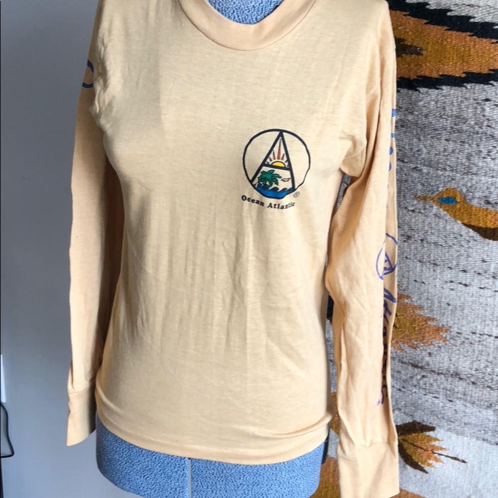Vintage Ocean Atlantic long sleeve surf top